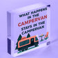 Campervan Camper Caravan Motorhome VW Gifts Travel Holiday Hanging Door Sign