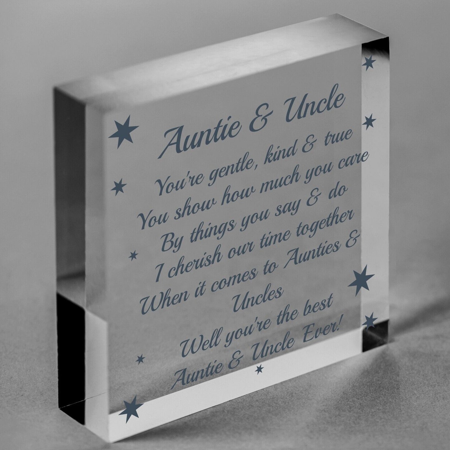 Auntie Plaque Heart Auntie Birthday Christmas Gift From Niece Nephew Sister Gift