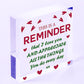 Funny Valentines Day Gift For Boyfriend Anniversary Gift For Him Wooden Heart