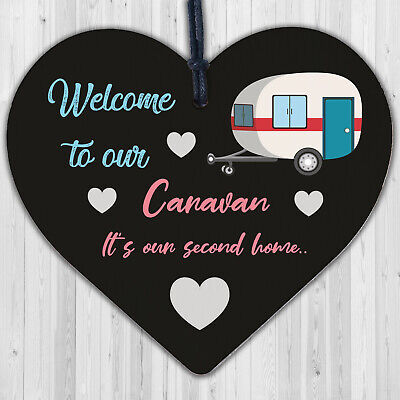 Welcome To Caravan Sign Caravan Gifts Caravan Accessories Home Decor Door Plaque