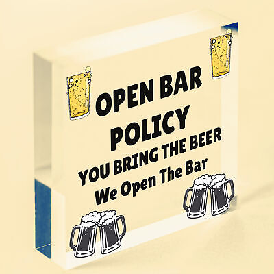 Funny Bar Sign Man Cave Pub Bar Sign Hanging Sign Gift For Him Beer Gift