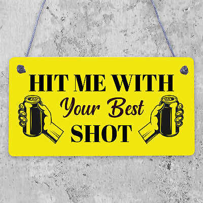 Funny Home Bar Sign Quirky Garden Shed Summerhouse Sign Alcohol Gift Home Gift