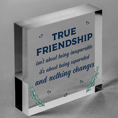 Best Friend Gifts Friendship Christmas Birthday Gifts Thank You Plaque Keepsake