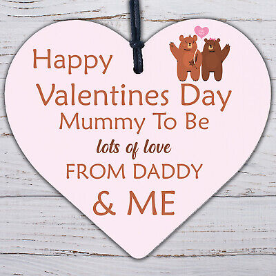 Valentines Day Card For Mummy To Be Gift From The Bump Card Mummy To Be Card