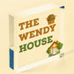 The Wendy House Hanging Summer House Garden Shed Decor Sign Home Gifts