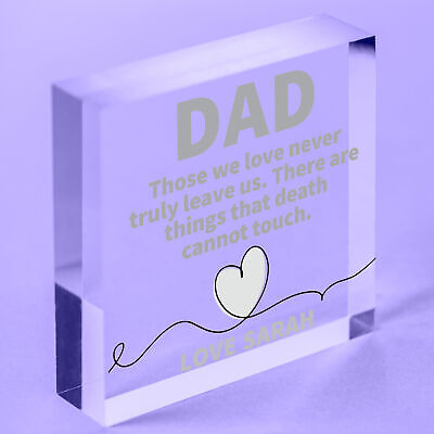 In Loving Memory Angel Personalised Memorial Remembrance Keepsake Mum Dad Nanny