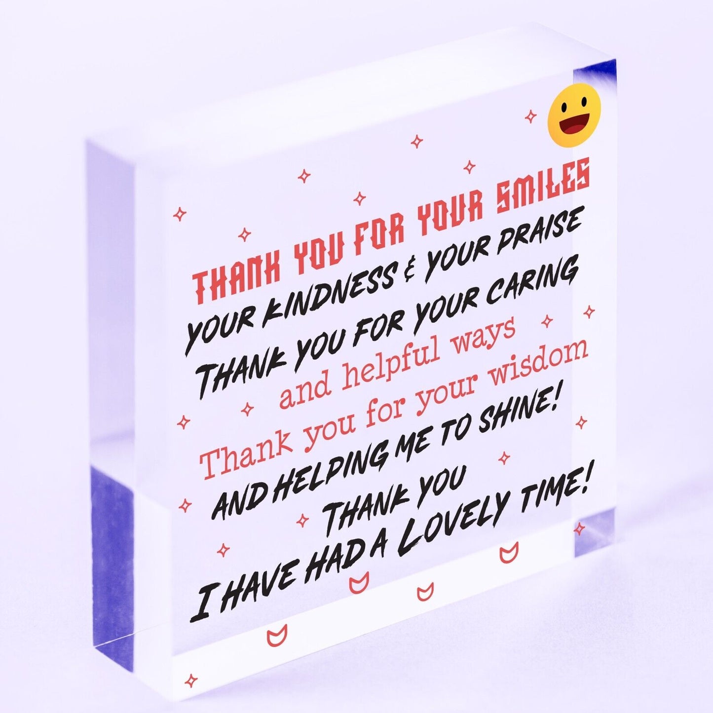 Thank You Gift for Teacher Teaching Assistant Nursery Teacher Leaving Gift Ideas