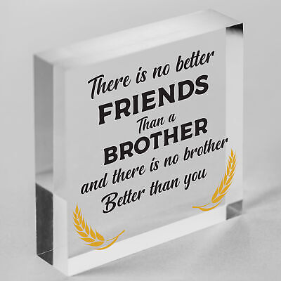 Special Brother Sister Gifts For Brother Birthday Keepsake Friendship Thank You