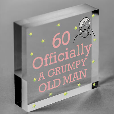 Rude 60th Birthday Funny Wooden Heart Birthday Gift For Dad Grandad Gift For Him