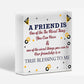 THANK YOU Gift Plaque For Best Friend Birthday Christmas Keepsake Gift For Her