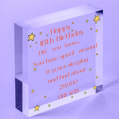 16th 17th 18th 19th 20th 21st Birthday Gift For Son Daughter Adult Birthday Card