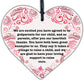 Will You Be My Godmother Heart Plaque Goddaughter Godson Christening Asking Gift