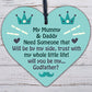 Will You Be My Godfather Heart Plaque Goddaughter Godson Christening Asking Gift