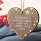 True Friendship Gift Best Friend Sign Handmade Wood Heart Chic Plaque Birthday