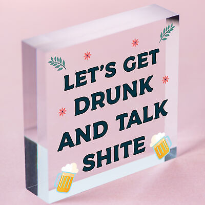 Funny Bar Signs Novelty Home Bar Man Cave Decor Signs And Plaques Gift For Him