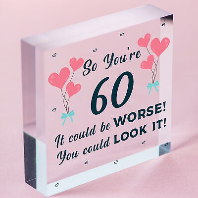 60th Birthday Gift For Men 60th Birthday Presents Women 60th Gift Mum Dad Auntie