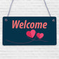 Welcome Hanging Sign For Your Home Novelty Home Bar New Home Decor Gifts