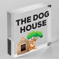 Funny Man Cave Sign THE DOG HOUSE Garage Pub Bar Sign Gift For Men Dad