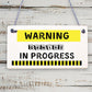 Warning Gaming In Progress Hanging Plaque Man Cave Bedroom Wall Fathers Day Sign