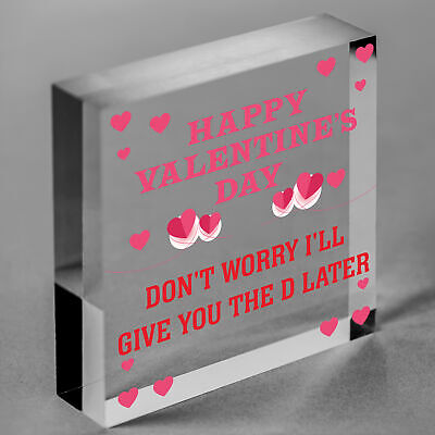 Rude Valentines Day Card For Girlfriend Wife Funny Valentines Card For Her