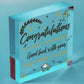 Congratulations On Your Graduation Wooden Heart Plaque Present Graduate Gifts