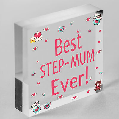 Best Step Mum Gifts Mirror Heart Gift For Mum Novelty Birthday Mothers Day Gifts