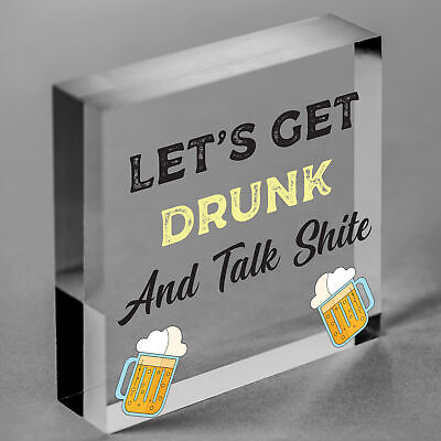 Rude Bar Sign For Home Bar Man Cave Pub Funny Alcohol Gift For Men