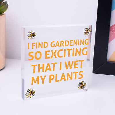 FUNNY Garden Sign Garden Plaque Summer House Sign Shed Plaque Gift For Her