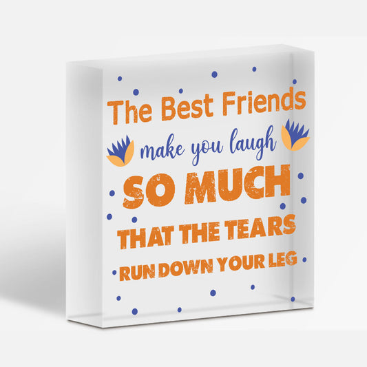 Best Friend Birthday Gift THANK YOU Hanging Plaque Friendship Christmas Keepsake