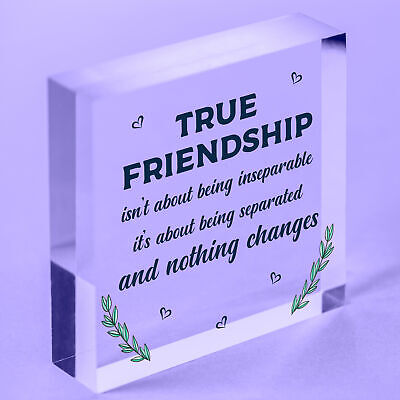 Best Friend Gifts Friendship Christmas Birthday Gifts Thank You Plaque Keepsake