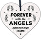 Always In Our Hearts Memorial Gift Hanging Plaque Mum Dad Nan Memorial