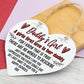 Daddys Girl Fathers Day Gift Wooden Heart Gifts For Dad From Daughter Daddy Gift