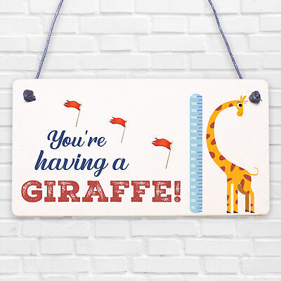 You're Having A Giraffe Plaque Funny Friendship Gifts Birthday Best Friend Signs