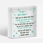 Thank You Poem Friendship Gift Engraved Heart Best Friend Birthday Christmas