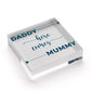 Page Boy Gift Wedding Sign Daddy Here Comes Mummy Funny Wedding Gift