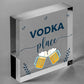 Vodka Palace Alcohol Friendship Gift Man Cave Home Bar Pub Plaque Kitchen Sign