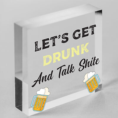 Rude Bar Sign For Home Bar Man Cave Pub Funny Alcohol Gift For Men