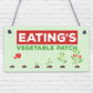 Personalised Vegetable Patch Sign Allotment Greenhouse Gifts Garden Signs