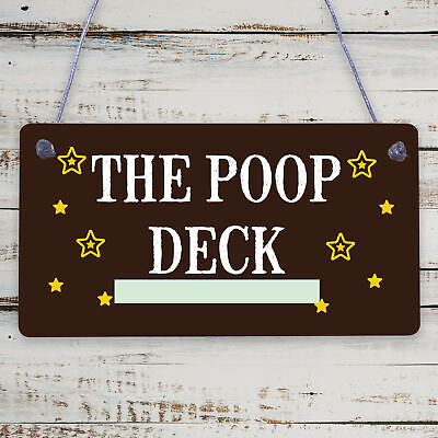 Funny Nautical Theme Sign For Bathroom Toilet Loo Beach Theme Home Decor