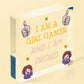 Gamer Gaming Gifts For Women Novelty Birthday Gift For Daughter Girl Gamer Sign