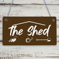 The Shed Signs And Plaques Greenhouse Garden Sign Grandad Mum Nan Birthday Gift