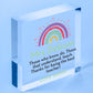 Teacher Rainbow Thank You Gift Personalised Teaching Assistant Head Teacher Gift