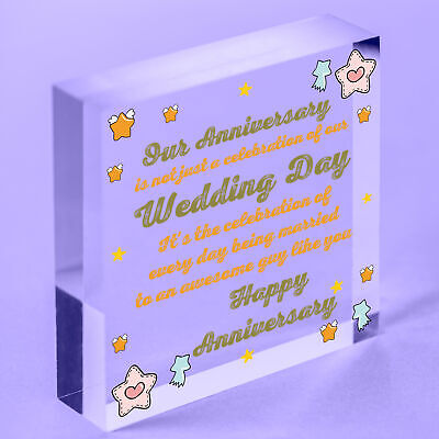 Wedding Anniversary Gifts Heart First Wedding Anniversary Card Husband For Him