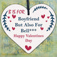 Funny Valentines Day Heart Gift For Boyfriend Rude Novelty Gift For Him Men