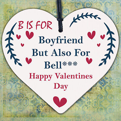 Funny Valentines Day Heart Gift For Boyfriend Rude Novelty Gift For Him Men