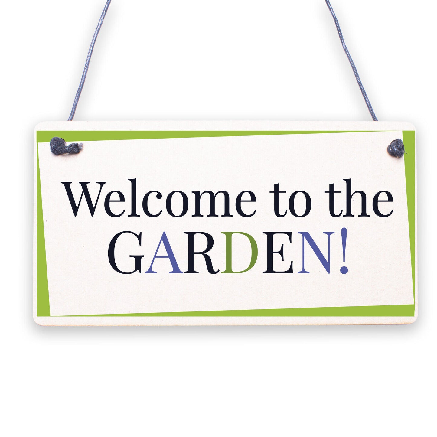 Garden Sign Door Shed Garden Summer House Plaque Home Décor Friendship Gift