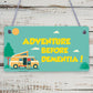 Adventure Before Dementia Caravan Hanging Plaque Funny Retirement Gift Sign XMAS