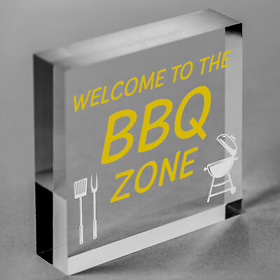 Funny BBQ Sign Barbecue Sign Welcome Sign Garden Summerhouse Outdoor Sign