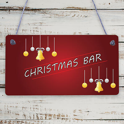 Christmas Decoration For Bar Home Bar Pub Sign Home Decor Family Christmas Gift