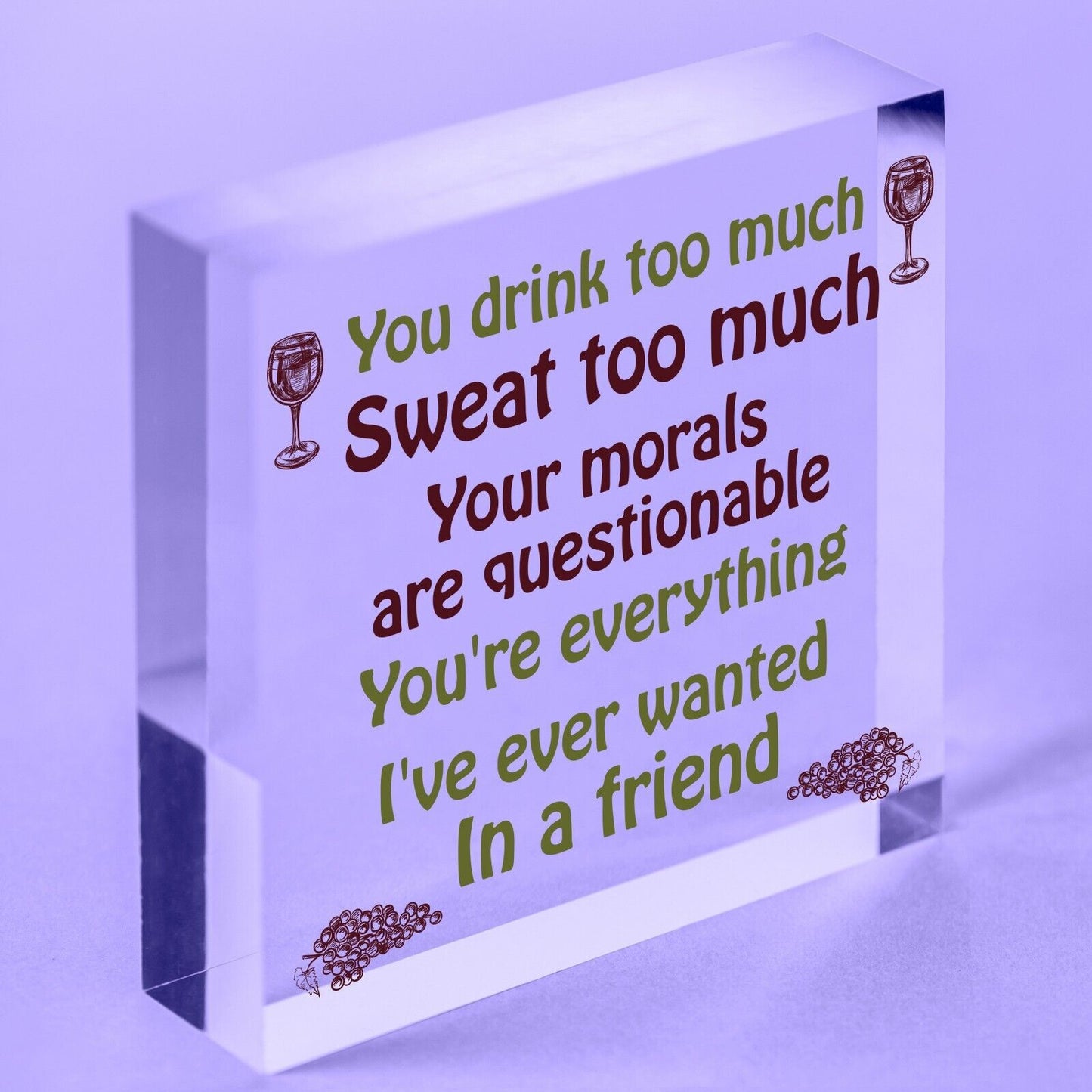 Best Friend Christmas Gift Sign Funny Gift For Girls Friendship Birthday Gifts